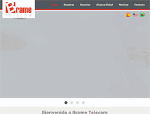 Tablet Screenshot of brame.com.mx